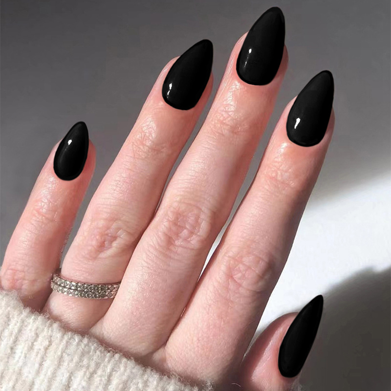 Nail Art Red - Juego de 24 Uñas Postizas de