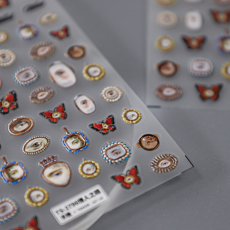 1 Uds 5D en relieve Halloween  - Nail Art Zelda reseña y precio