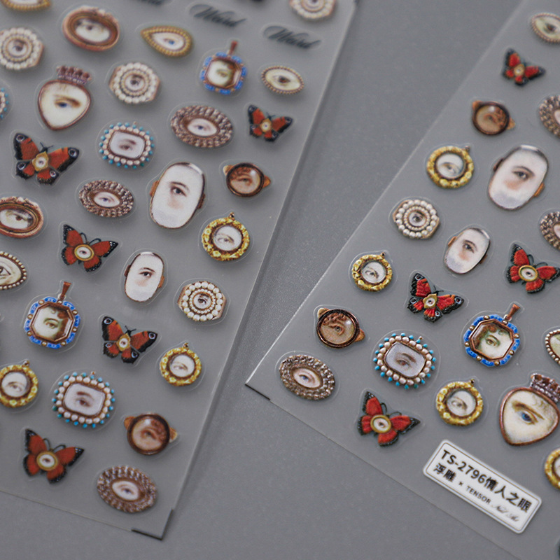 1 Uds 5D en relieve Halloween  - Nail Art Zelda reseña y precio