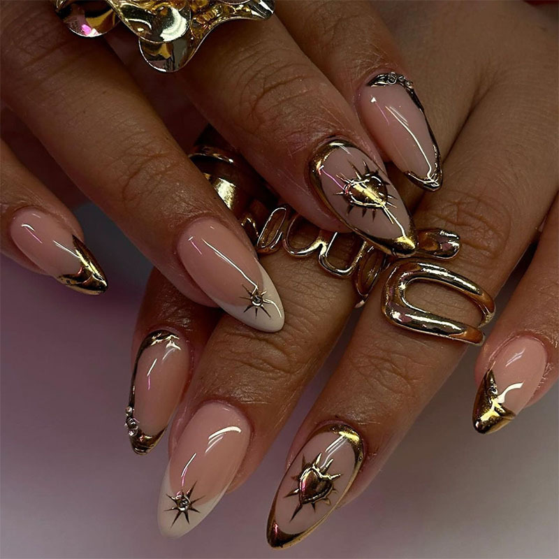 24 Uds. de Uñas Postizas Franc - Nail Art Red reseña y precio