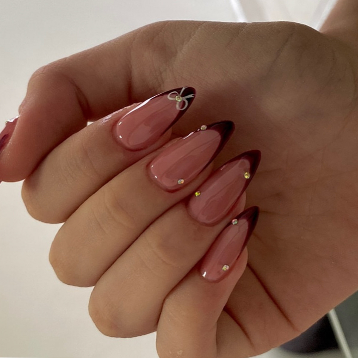 24 Uds. de Uñas Postizas Franc - Nail Art Red reseña y precio
