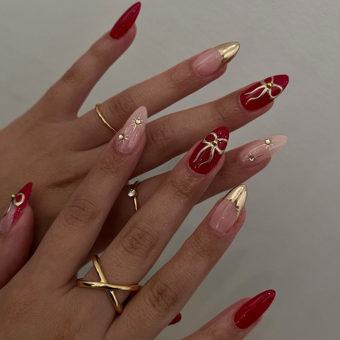 24 Uds. de Uñas Postizas Franc - Nail Art Red reseña y precio