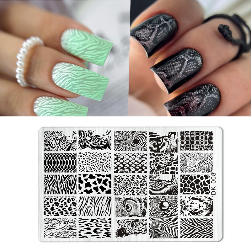 Imagen Animal serpiente leopar - Nail Art Zebra Design reseña y precio
