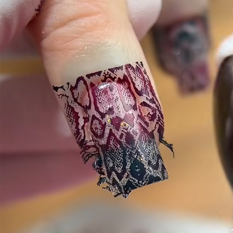 Imagen Animal serpiente leopar - Nail Art Zebra Design reseña y precio