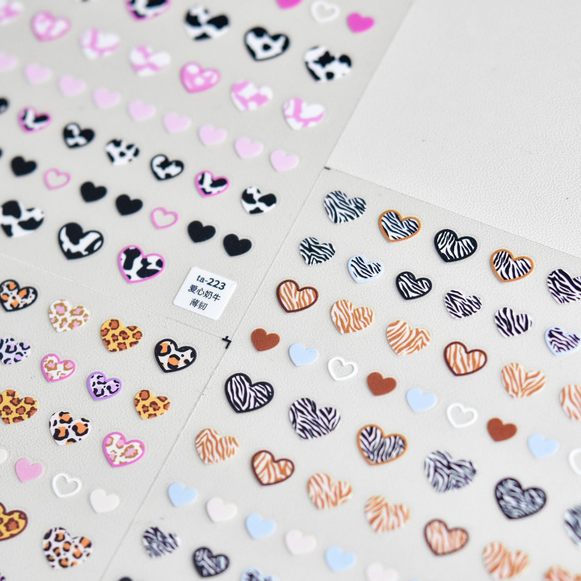 Adhesivo con estampado de anim - Nail Art Zebra Design reseña y precio