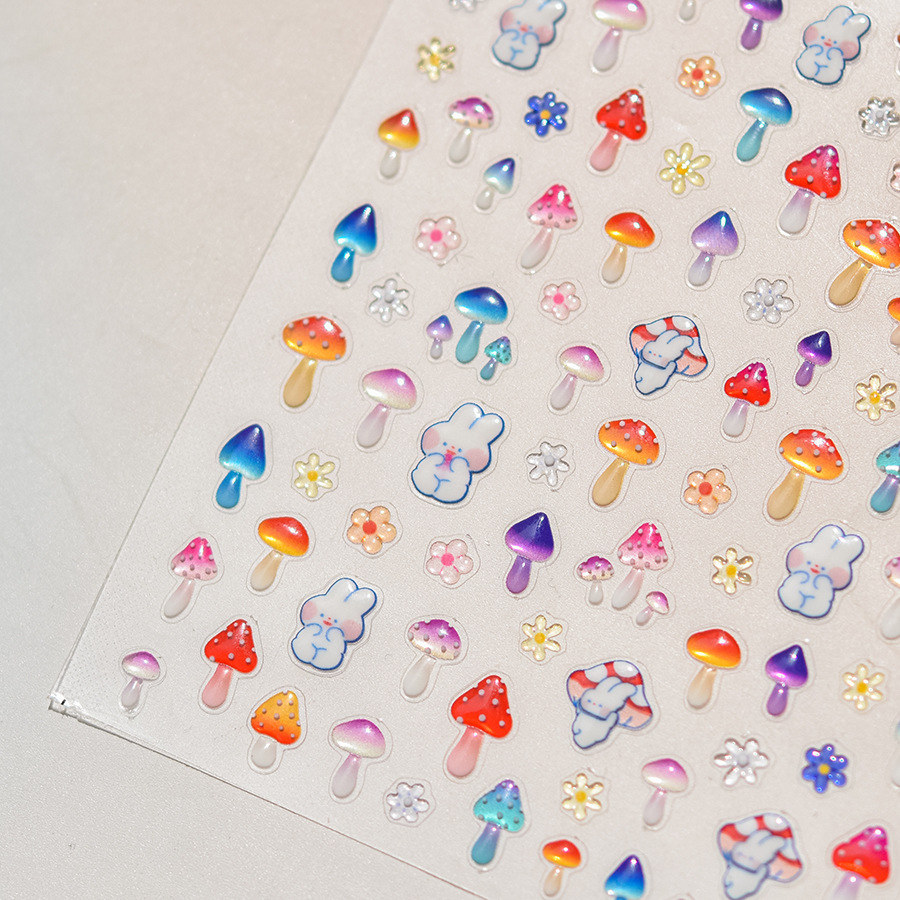 1 Uds. De pegatinas 5D Kawaii  - Nail Art Zelda reseña y precio