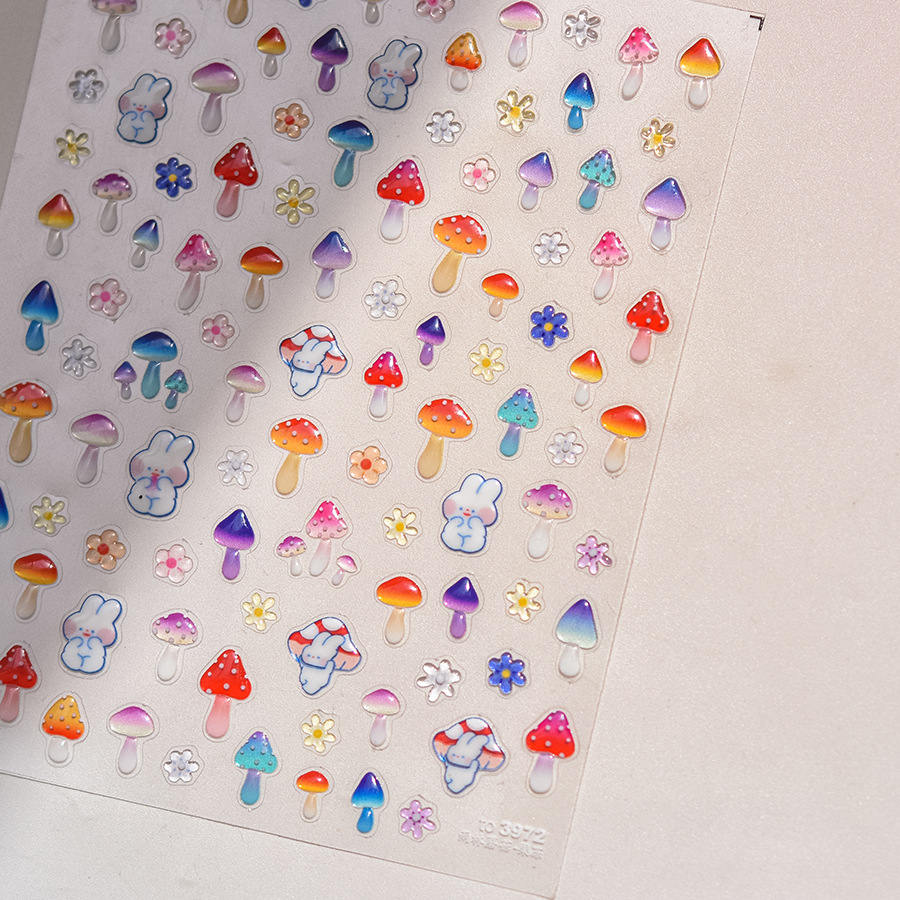 1 Uds. De pegatinas 5D Kawaii  - Nail Art Zelda reseña y precio
