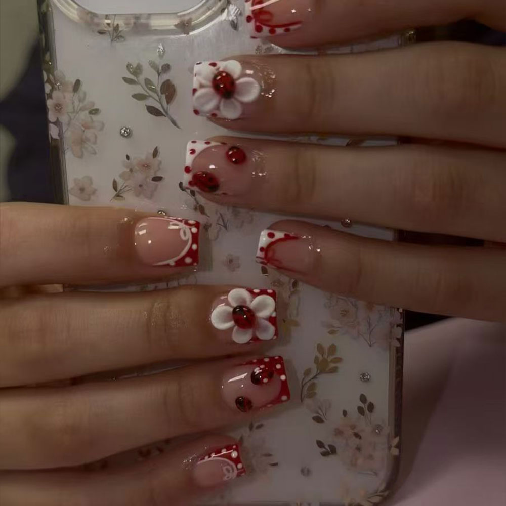24 piezas por juego. Pegatinas - Nail Art Red reseña y precio