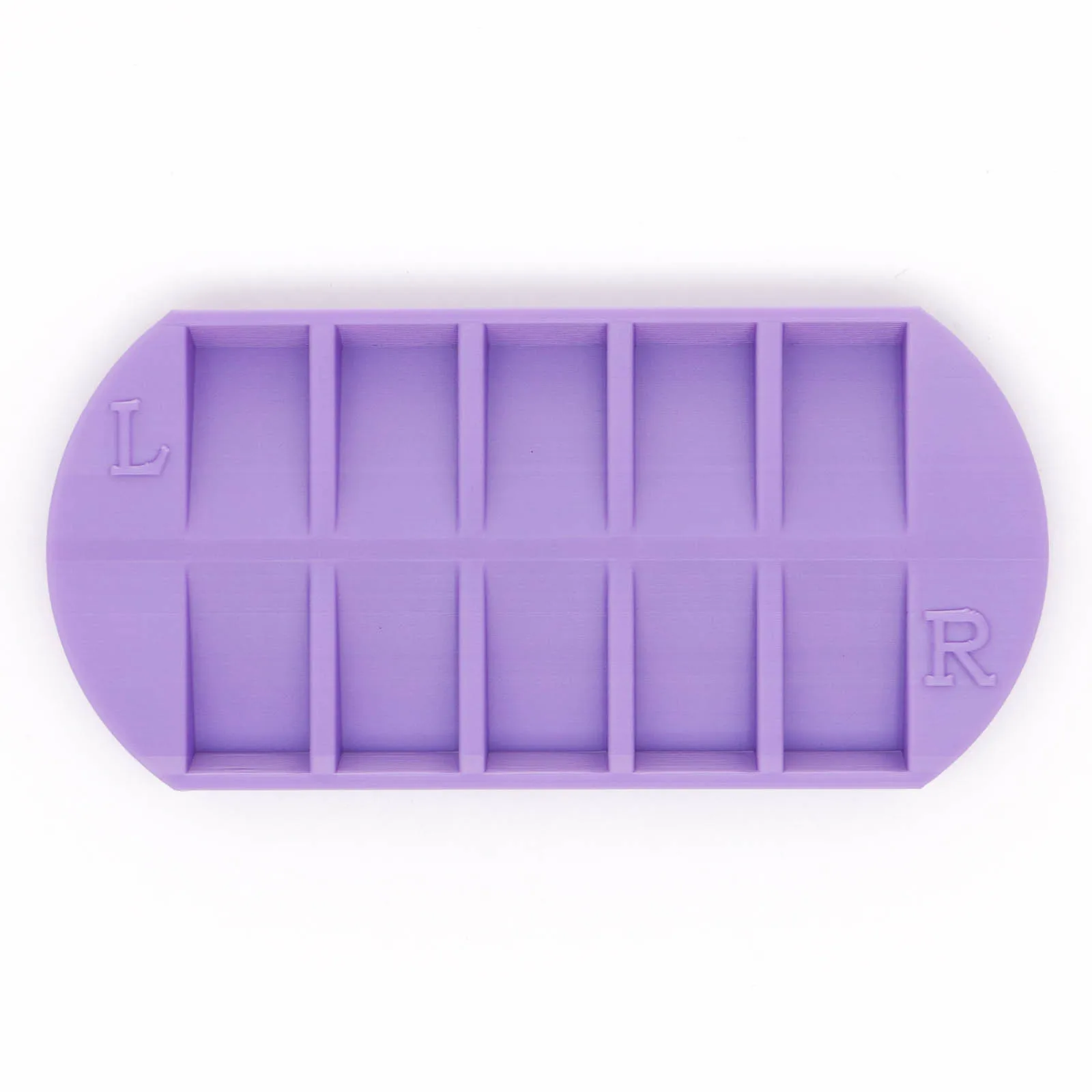 Bandeja organizadora de puntas - Nail Art Sch reseña y precio