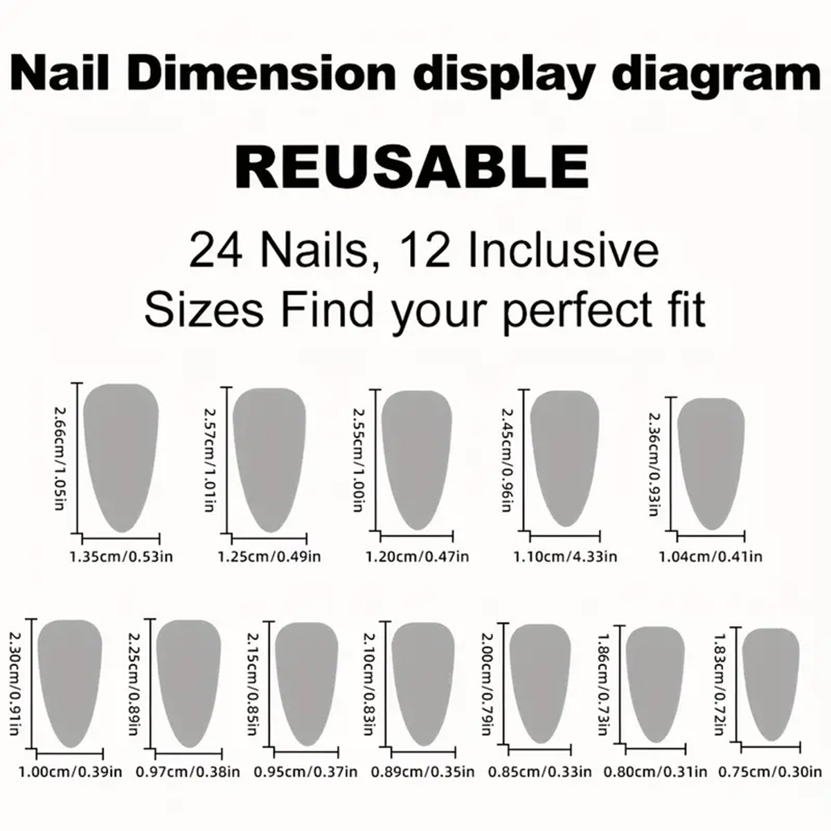 24 piezas de parches de uñas f - Nail Art Pink Cat Eye reseña y precio