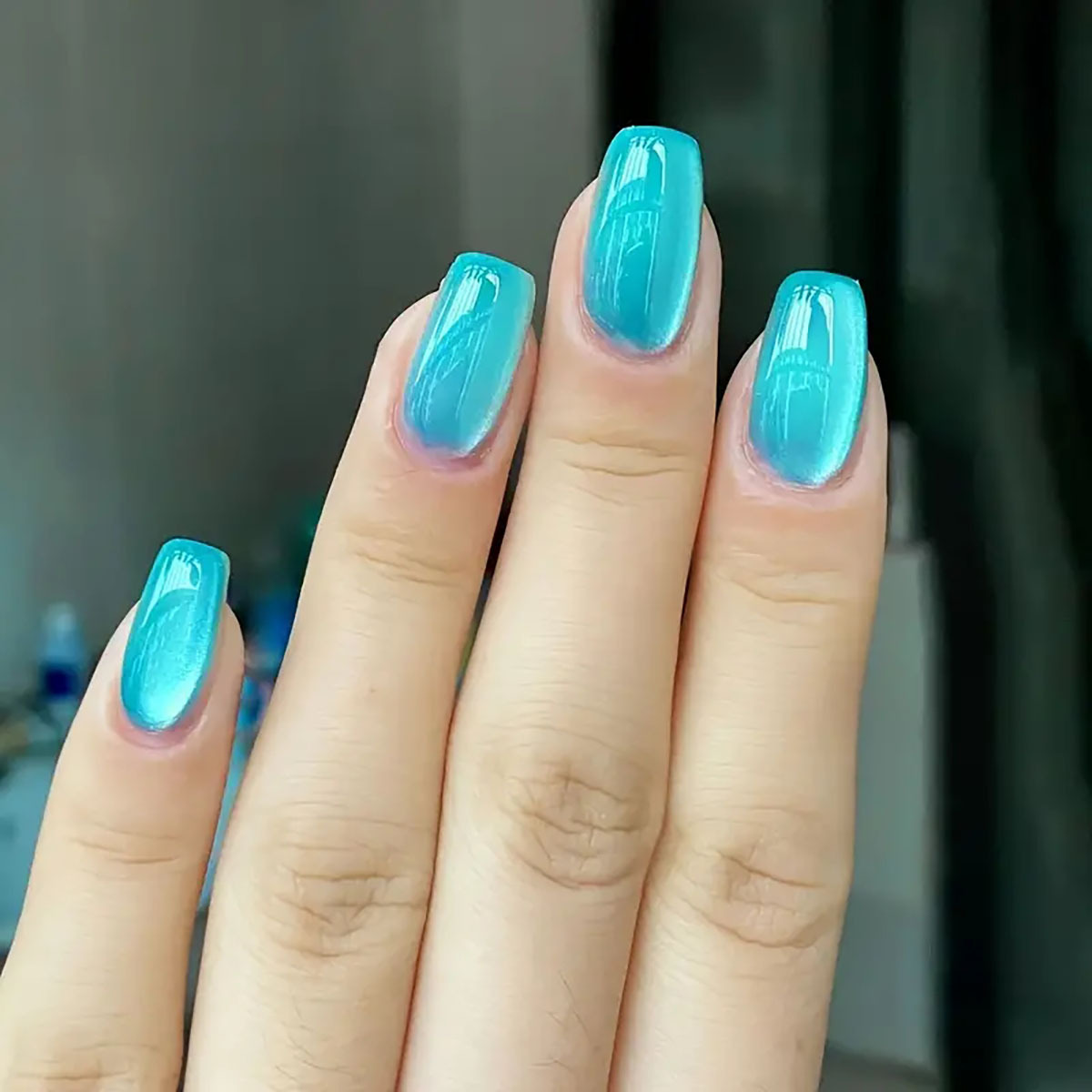 24 uds/30 Uds uñas postizas de - Nail Art Pink Cat Eye reseña y precio