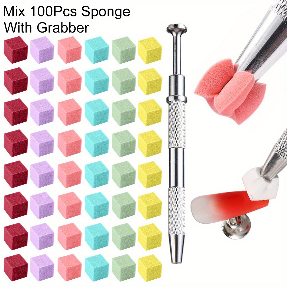 Juego de esponjas cuadradas pa - Nail Art Sch reseña y precio
