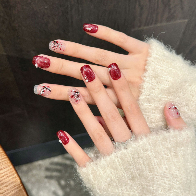 Venta al por mayor Nail Art Cr - Nail Art Red reseña y precio