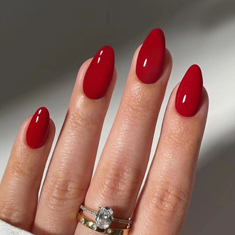 Juego de 24 Uñas Postizas de C - Nail Art Red reseña y precio