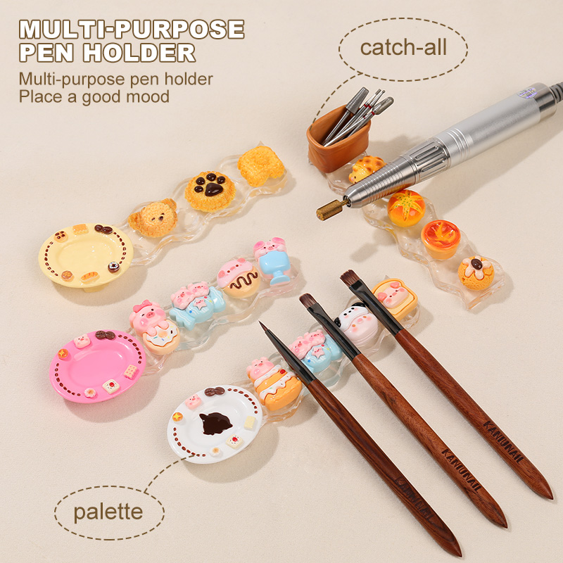 KANIU Soporte para Pinceles de - Nail Art Sch reseña y precio