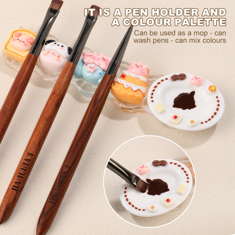 KANIU Soporte para Pinceles de - Nail Art Sch reseña y precio