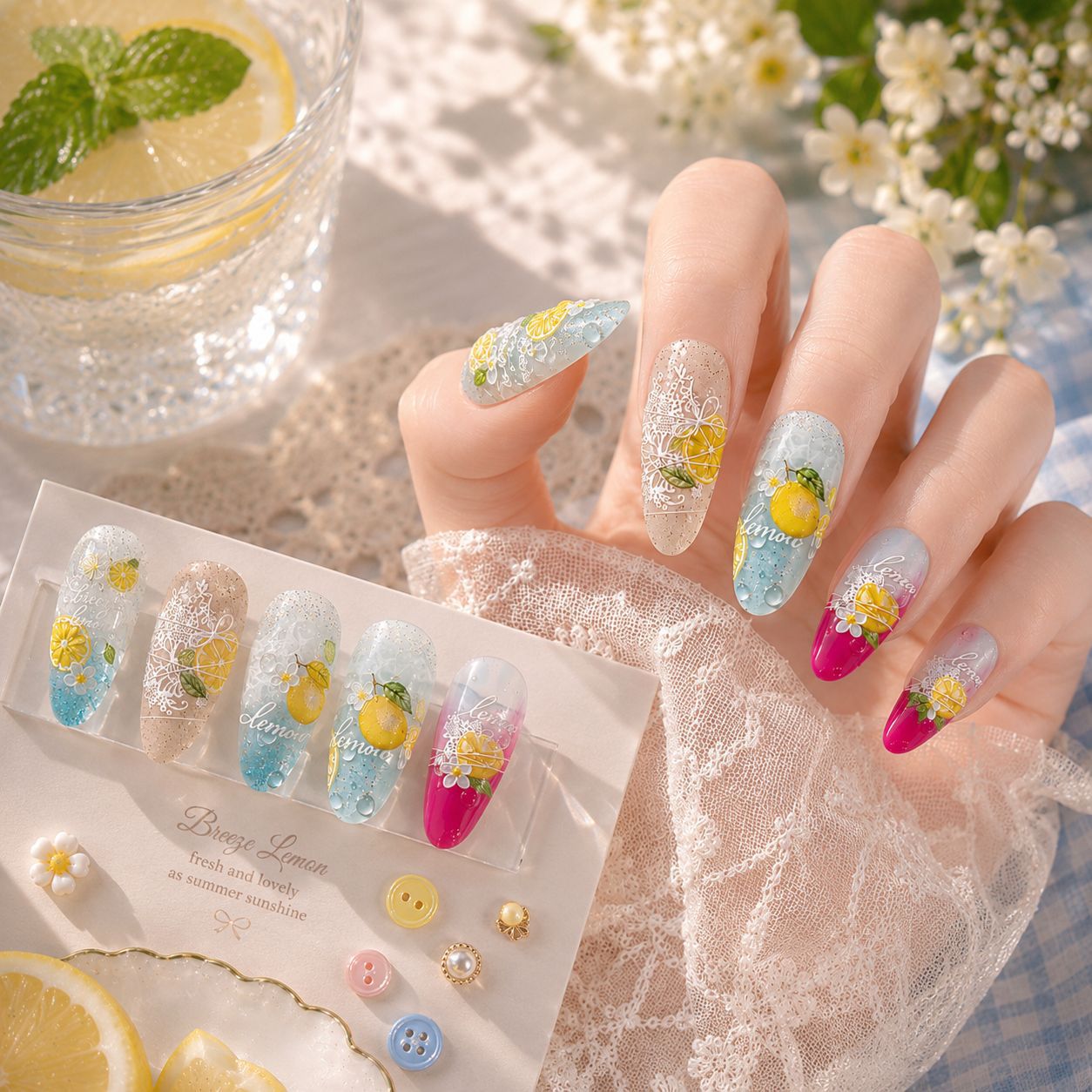 Pegatinas de Uñas 5D con Relie - Nail Art Zelda reseña y precio