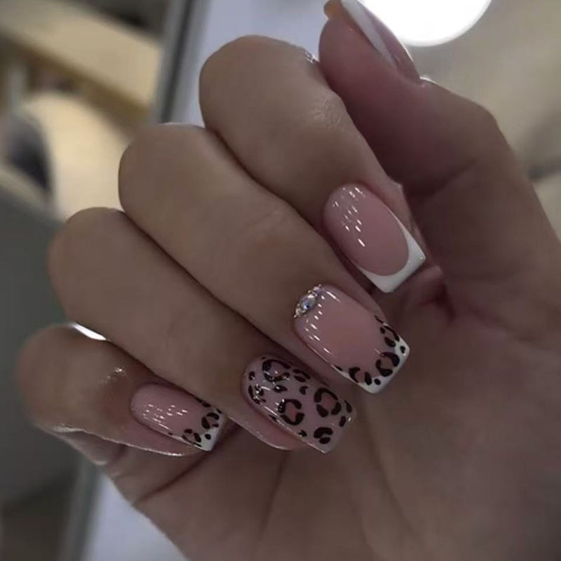 24 Uds uñas postizas terminada - Nail Art Red reseña y precio