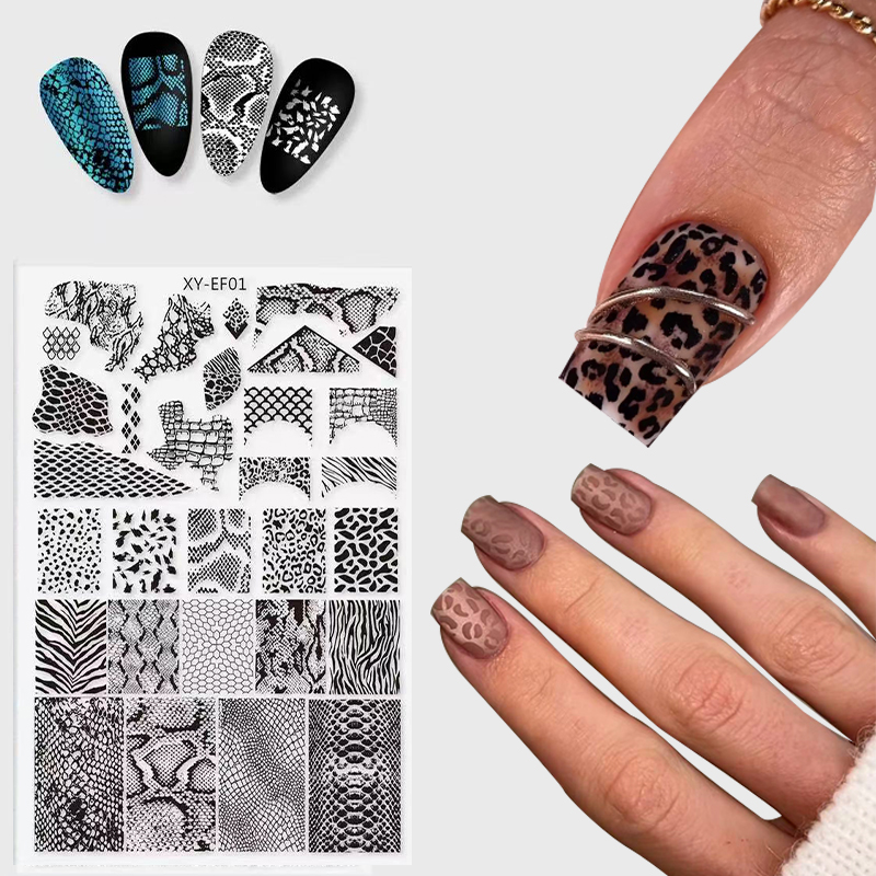 Nueva imagen Animal serpiente  - Nail Art Zebra Design reseña y precio