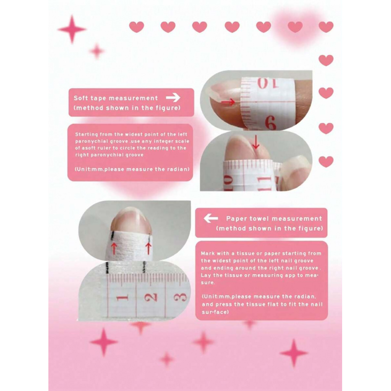 10 piezas de uñas postizas ros - Nail Art Pink Cat Eye reseña y precio