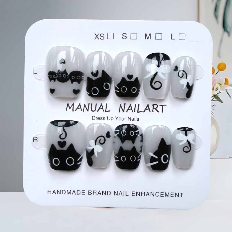 10 Uds. De bonito dibujo de ga - Nail Art Pink Cat Eye reseña y precio