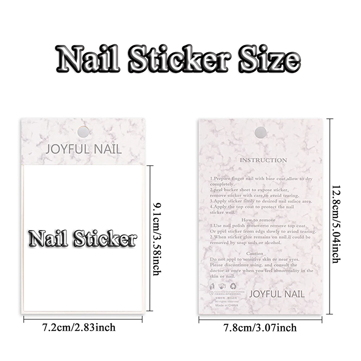 Serie de pegatinas con estampa - Nail Art Zebra Design reseña y precio