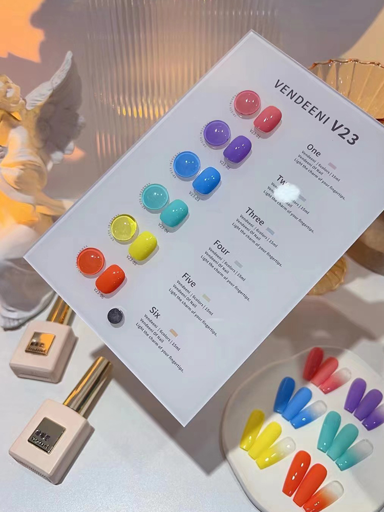 VENDEENI - Set de Gel para Uña - Nail Art Glitter reseña y precio