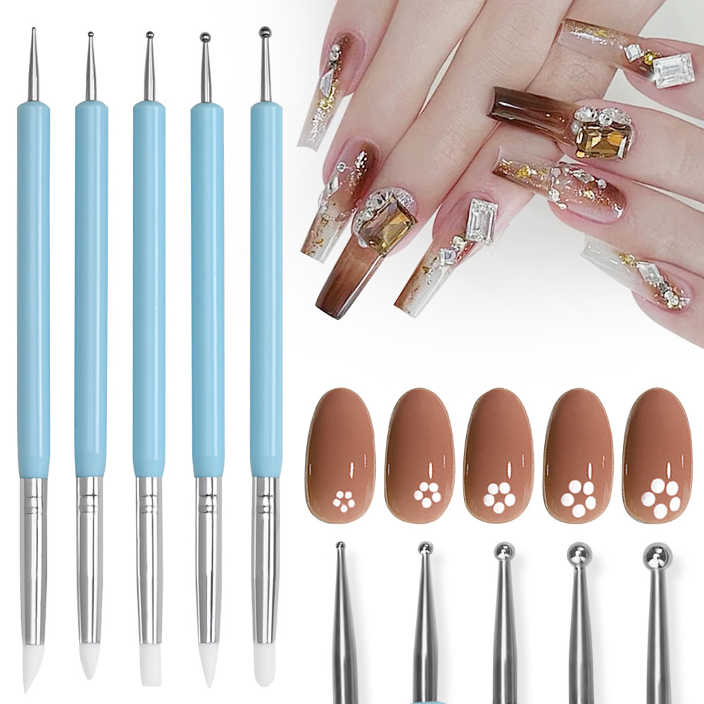 Juego de 1/3/5/6 pinceles para - Nail Art Sch reseña y precio